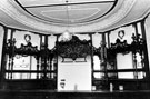 Lyceum Theatre bar prior to restoration. Situated at junction of Arundel Street and Tudor Street, opened 26 December, 1893, holding 2,500 people. After closing it fell into disrepair and was restored in the late 1980s