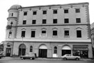 The Lyceum Theatre, situated at junction of Arundel Street and Tudor Street, prior to restoration. Opened 26 December, 1893, holding 2,500 people. After closing it fell into disrepair and was restored in the late 1980s