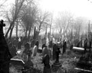 View: s01406 Sheffield General Cemetery, gravestones