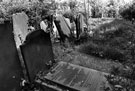 View: s01416 Sheffield General Cemetery, gravestones