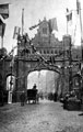 View: s01566 Queen Victoria's visit. Commercial Street, decorative arch
