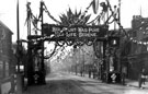 Queen Victoria's visit. South Street, Moor, decorations