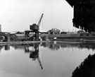 Sheffield Canal Basin with Blast Lane Goods Depot in the background