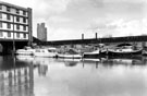 View: s01683 Water transport and the Straddle Warehouse, Sheffield Canal Basin