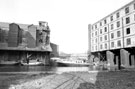 Derelict Straddle Warehouse and Grain Warhouse,  Sheffield Canal Basin