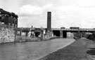 Sheffield Canal Basin showing Railway Bridge and Sheaf Works (left partially visible)