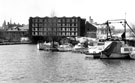 Sheffield Canal Basin showing  Straddle Warehouse