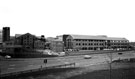 Refurbished Sheffield Canal Basin area with the Parkway in the foreground
