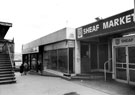 Sheaf Market at rear of Wilkinson's store, off Exchange Street. Sheaf Market at rear of Wilkinson's store, off Exchange Street.