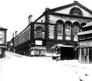 Norfolk Market Hall, Dixon Lane, from Broad Street, Castlefolds right