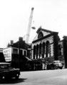 Norfolk Market, Castlefolds, from Exchange Street, taken during demolition