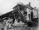 House destroyed in air raid, Bocking Lane