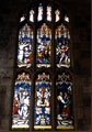 Window in Sheffield Cathedral, next to the main north window, opposite the main entrance