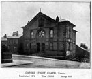 Oxford Street Methodist Chapel, Upperthorpe at the junction with Bond Street Oxford Street Methodist Chapel, Upperthorpe at the junction with Bond Street