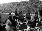 Visit of Queen Elizabeth II and Duke of Edinburgh, 1954, at Hillsborough Football Ground