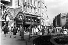 Fargate looking towards Orchard Square Shopping Centre and Dixons Fargate looking towards Orchard Square Shopping Centre and Dixons