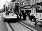 Supertram crash on West Street