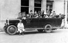Charabanc owned by John Grocock of No. 15 Ellesmere Road Charabanc owned by John Grocock of No. 15 Ellesmere Road