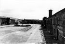 Hillsborough Barracks, stables across Artillery parade ground