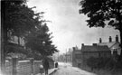 Tom Lane looking towards Fulwood Road, Nether Green