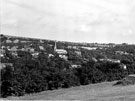 Ranmoor from Greystones Road, St. John's Church can be seen in centre