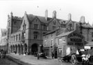 Corn Exchange, Broad Street and New Market Hotel, No 1, Sheaf Street, (in foreground)