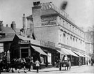South Street, Moor, at junction of Carver Street, No 20, James Howe and Sons, Butchers, Nos 2-12, George Binns Ltd, Tailors