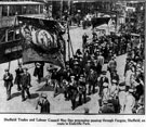 Sheffield Trades and Labour Council procession, Fargate