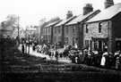 Parade through Manchester Road, Stocksbridge