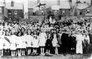 Handsworth Carnival showing rear of houses fronting St. Joseph's Road Handsworth Carnival showing rear of houses fronting St. Joseph's Road