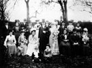 Family Group at a Greaves Wedding at Dronfield