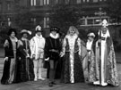 Pageant of Sheffield's History with the Archbishop of York, outside the Cathedral SS. Peter and Paul, Church Street