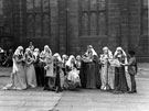 Pageant of Sheffield's History, outside the Cathedral SS. Peter and Paul, Church Street