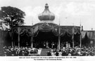 Royal visit of King Edward VII and Queen Alexandra, The Archbishop of York conducting the service, at The University of Sheffield Royal visit of King Edward VII and Queen Alexandra, The Archbishop of York conducting the service, at The University of Sheffield