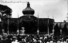 Royal visit of King Edward VII and Queen Alexandra. The Dais at University of Sheffield Royal visit of King Edward VII and Queen Alexandra. The Dais at University of Sheffield