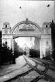 View: s03308 Royal visit of King Edward VII and Queen Alexandra. Decorative Arch on Lady's Bridge