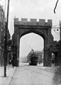 Decorative arch on West Street for the royal visit of King Edward VII And Queen Alexandra