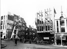 C and A Modes Ltd., Nos. 59 - 65 High Street, after bomb damage C and A Modes Ltd., Nos. 59 - 65 High Street, after bomb damage