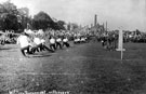 Military Tournament at Millhouses Park. Millhouses Corn Mill can be seen in the background