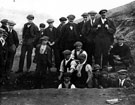Outcrop workers at Fenderbelly Main Pit during Coal Strike