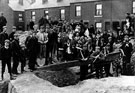 Residents digging for coal during the Coal Lockout of 1893 on land behind Handsworth Hill (later renamed Main Road)