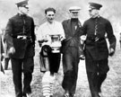 View: s03888 Sheffield Wednesday Football Club F.A. Cup Winners, Captain Ronald Starling with the F.A. Cup