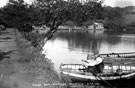 Forge Dam boating lake, Whiteley Woods, Fulwood (the former dam to the Old Forge)