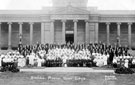 Chorus of Sheffield Musical Union outside Mappin Art Gallery, Weston Park Chorus of Sheffield Musical Union outside Mappin Art Gallery, Weston Park