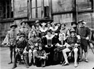 Students of Collegiate School, Collegiate Crescent dressed for a performance of Twelfth Night