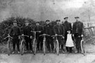 Unidentified Cycling Club, Mr Gillott on left