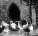 Church bells before being rehung, St. James C. of E. Church, Norton Church Road