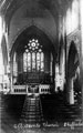 Interior of All Saints' Church, Ellesmere Road. Built in 1868, at a cost of 14,000 pounds, by Sir John Brown. Demolished 1977