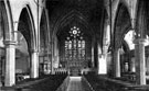 Interior of All Saints' Church, Ellesmere Road. 