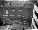 Duke Street, Park, showing rear of Duke Place, from Court No 5, Duke Street, Court No 1, off School Lane and School Street in background